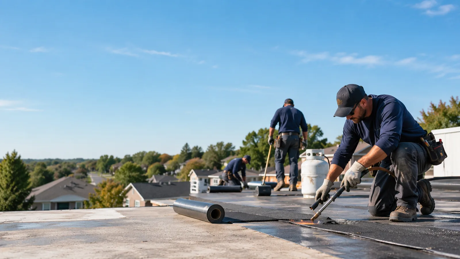 Flat Roof Leak Repair providers in Brooklyn, IN
